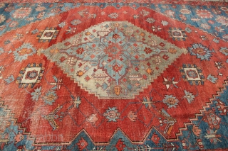 Tremendous 19th century Bakshiash carpet 343 x 460cm, with wear.
Please contact via jamescohen50@hotmail.com
Many thanks!                   