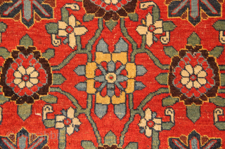 Antique Kurdish Bidjar Mina Khani 4'9" x 9'0"
New arrival being deep cleaned and restored.                   