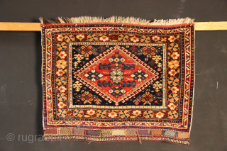 Extra large Afshar cargo bag. Beautiful colour and great, glossy wool. approx 100 x 80cm / 3'3" x 2'10"              