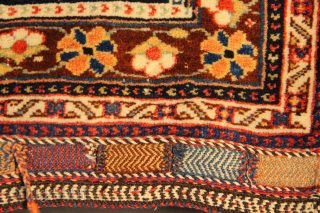 Extra large Afshar cargo bag. Beautiful colour and great, glossy wool. approx 100 x 80cm / 3'3" x 2'10"              