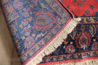Super fine American Sarouk in perfect condition, with signature panel. approx 130 x 180cm / 4' x 6'               