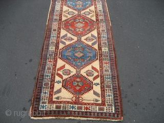 Serab runner 3' 2" x 10' 3".  Probably circa 1935-1945.  Good color and nice pile all around.  The rug is freshly washed and ready for use or resale.  