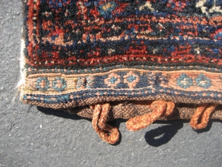 Small Afshar(?) Bag Face Complete With Back

Measures about 14" x 14".  Full pile, very dirty.                 