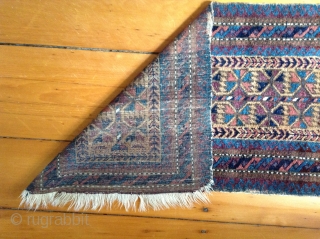 I am a collector trying to sell a few pieces. This is a Baluch balisht, about 36" X 18.5". Nice medium pile and wonderful colors that can be seen in the photos.  ...