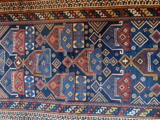 9'5"x5'2"

Luri Bakhtiari

Circa 1890 Southern Iran

Fabulous size and design!

Old repairs.

More photos available on request.                    