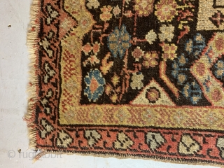 Antique Rabat Rug. 19th Ca Morocco.

64"x46"                           