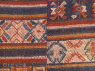Bhutan, charkeb, mid XXe century, wool, 122 x 116 cm, good condition                     