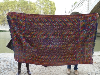 Bhutan, Kira, cotton, c. 1970, 238 x 138 cm                        