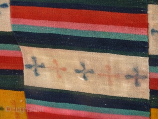 Tibet, blanket, wool, c. 1970, 218 x 123 cm                        