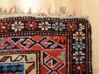 https://jessiesrugs.com/caucasian-rugs/1190-antique-oriental-rug-3-8-x-5-1-ivory-caucasian-daghestan.html

This antique Caucasian Daghestan rug is in good condition. The design features a beautiful all-over pattern set in an ivory field with red and blue highlights. There is some wear on the  ...