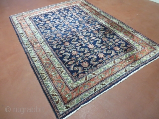 Up for sale is a nice Antique 
Hand Made Persian Rug
Hamadan Malayer Lilian
Nice colors and pattern
The approximate size is  5' X 6' 9" (60" X 81")
The design is highly desirable allover  ...