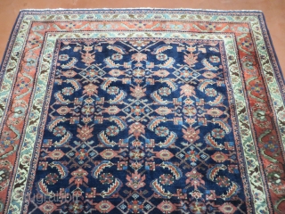 Up for sale is a nice Antique 
Hand Made Persian Rug
Hamadan Malayer Lilian
Nice colors and pattern
The approximate size is  5' X 6' 9" (60" X 81")
The design is highly desirable allover  ...