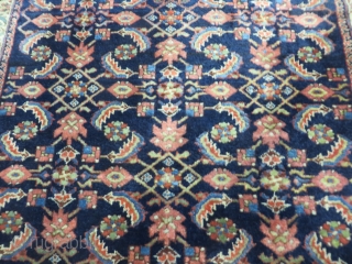 Up for sale is a nice Antique 
Hand Made Persian Rug
Hamadan Malayer Lilian
Nice colors and pattern
The approximate size is  5' X 6' 9" (60" X 81")
The design is highly desirable allover  ...
