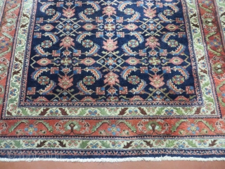 Up for sale is a nice Antique 
Hand Made Persian Rug
Hamadan Malayer Lilian
Nice colors and pattern
The approximate size is  5' X 6' 9" (60" X 81")
The design is highly desirable allover  ...