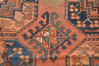 Ersari Main Carpet 9'6'' x 8'2" (290 x 249 cm)                       