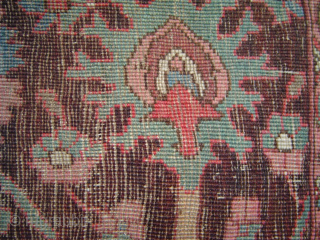 Bijar vagireh with Floral Design on Natural Brown field, 42 x 57 inches. Early 20th century, excellent condition, USD 1350.-  please email me directly at johnbatki@gmail.com      