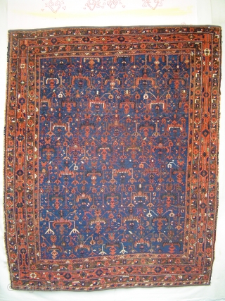 Spectacular Antique Afshar, excellent condition. 5 x 6'1" (152 x 185 cm)
johnbatki@gmail.com                     