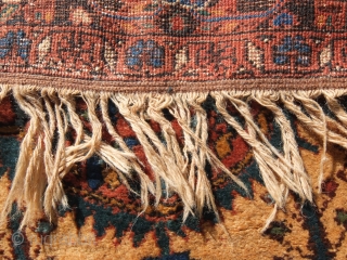 Beautiful Afshar rug with tree of life and birds, late 19th centiury, ex- Michael Craycraft, 1.45 x 1.75 m; good dense pile, with some small, inconspicuous, repairs and restorations.    