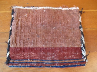 Kurdish Bag, 9" x 10", Circa 1900.  Adorable Kurd bag in very good condition.                  