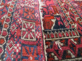 Tekke Turkmen saddle bag, 1' 9" x 3' 3", Circa 1900                      