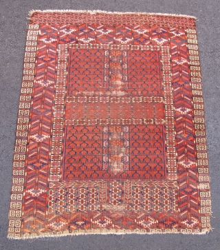 Tekke Ensi, 19th Century, 3' 7" x 4' 5", very fine                      