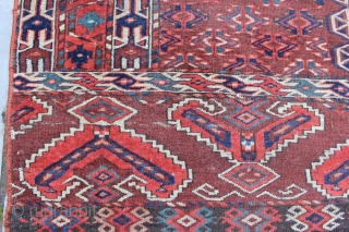 Yomud ensi 4'1'' x 5'0'' Ebay auction https://www.ebay.com/itm/Antique-Yomud-Yomut-Ensi-Rug-41-x-50/142589261427                         