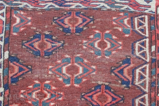 Yomud ensi 4'1'' x 5'0'' Ebay auction https://www.ebay.com/itm/Antique-Yomud-Yomut-Ensi-Rug-41-x-50/142589261427                         