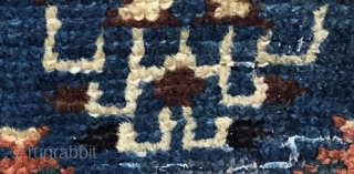 This antique rug is a stunning piece from the Caucasian region of Azerbaijan, dating back to the 1920s. Measuring 64 inches by 32 inches, it features a beautiful multicolor design that is  ...