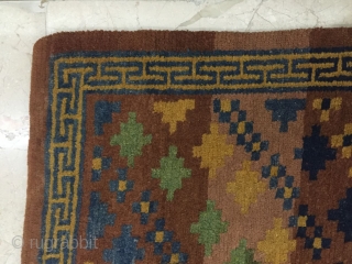 Around 1990, Tibetan rugs, s size 85 cmx74cm size 78 cmx74cm all wool, price concessions                  