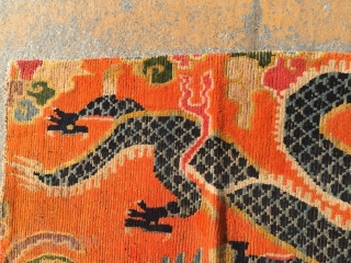 Around 1900, Tibetan carpets, s size 175 cmx90cm                         