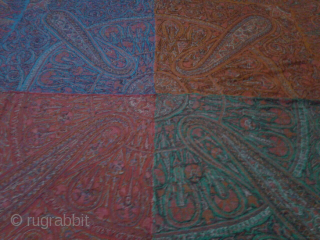 ANTIQUE CHAR BAGH SHAWL                             