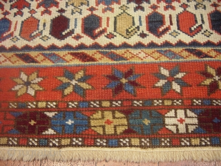 prety  shirwan carpet , ends are restored 
                        