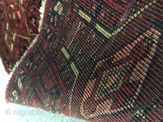 Turkmen Torba with Some Silk

Good Condition

Size : 78 x 30                       