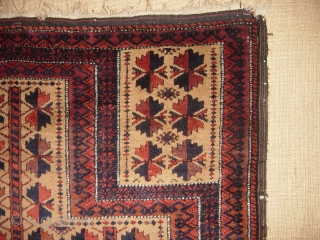 beluch prayer rug with full  condition                          