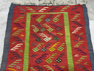 Balkan Kilim 
80-100 years old , happy colors

Size 93x155 cm

Please send me directly mail. kirmenrugs@gmail.com or +90 543 735 2221             