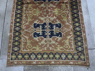 Tuduc Rug ( Lotto Design ) 

Size : 102 x 190 cm 

Please send me a direct message at kirmen rugs@gmail.com or @cevikrugs instagram         
