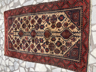 Balouch carpet with camel natural hair  size 165/105 cm                       