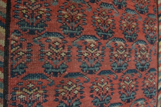 Wonderful antique North West Area Kurdish Runner or long rug … great so called boteh  or shawl pattern…
With beautiful natural colours and uniformly low pile  great character 1900-1920 period 
Missing  ...