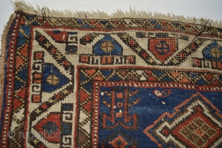 Gorgeous Antique 19th century Small Afshar Tribe rug 
size 143 x 126 centimeter all natural good colors                