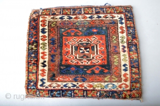 Beautiful Antique Kurdish Pillow All Natural colors Decorative ready for use
Very good soft wool size 62 x 53 centimeters
few low spots are age related ( end 19th century )    