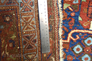Fabulous Antique allover Afshar rug with all natural dye stuffs and great shiny wool… size about 200x 170 centimeters..              