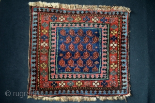 Beautiful Jaff Kurd? Bagface .100% Natural derived Vegetable United Colors of Kurds.. Shiny Lustrous Wool. 19th century. it was very dirty washed and cleaned. the size is 72 x 63 centimeters  