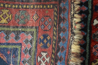 Beautiful Jaff Kurd? Bagface .100% Natural derived Vegetable United Colors of Kurds.. Shiny Lustrous Wool. 19th century. it was very dirty washed and cleaned. the size is 72 x 63 centimeters  