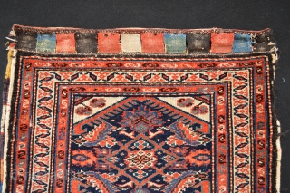 Beautiful and Colorful Kurdish Bag Khorjin from 19th century
All Vegetable derived natural colors Original  Kilim Back Please see the colors and gues which time of the 19th century this bag it  ...