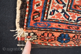 Beautiful and Colorful Kurdish Bag Khorjin from 19th century
All Vegetable derived natural colors Original  Kilim Back Please see the colors and gues which time of the 19th century this bag it  ...