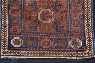 beautiful late 19th century Baluch Bagface 
size 83 x 74 centimeters                      