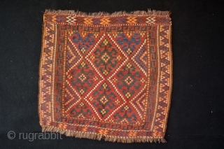 Beautiful and decorative Uzbek probably Bagface  76 x 71 cm All Natural colors.                   