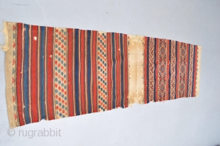 Beautiful and colorful Antique West Anatolian Chuval Bergama Area  
( big Bag )No Repairs as found                