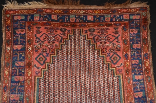 Beautiful Antique Kurdish Rug  Circa 1900 , All Natural Colors and good pile Original condition washed and cleaned ends are original and intact. 
Size 192 x 122 centimeters. 
Ready for use  ...