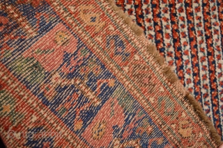 Beautiful Antique Kurdish Rug  Circa 1900 , All Natural Colors and good pile Original condition washed and cleaned ends are original and intact. 
Size 192 x 122 centimeters. 
Ready for use  ...
